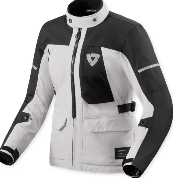 REV'IT Convergent H2O Ladies Motorjas Silver/Black> Motorjassen