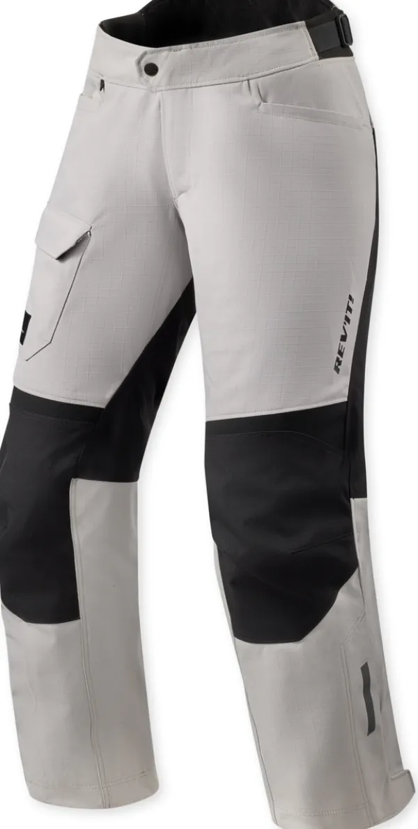 REV'IT Convergent H2O Ladies Motorbroek Silver/Black> Motorbroeken