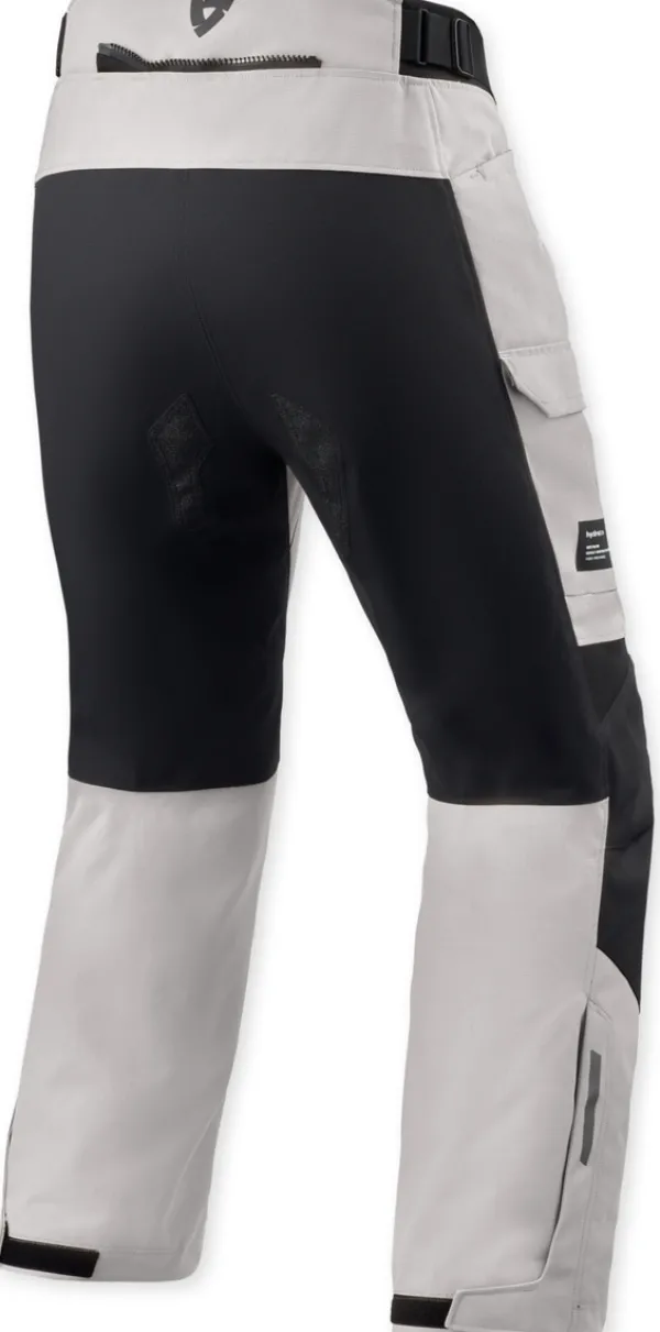 REV'IT Convergent H2O Motorbroek Silver/Black> Motorbroeken