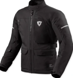 REV'IT Convergent H2O Motorjas Black><noscript><img width=