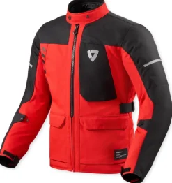 REV'IT Convergent H2O Motorjas Red/Black> Motorjassen