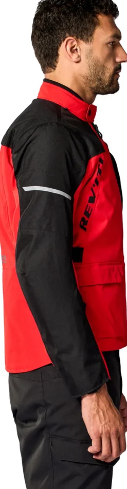 REV'IT Convergent H2O Motorjas Red/Black><noscript><img width=