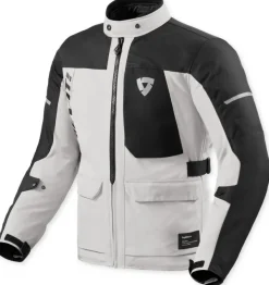 REV'IT Convergent H2O Motorjas Silver/Black><noscript><img width=