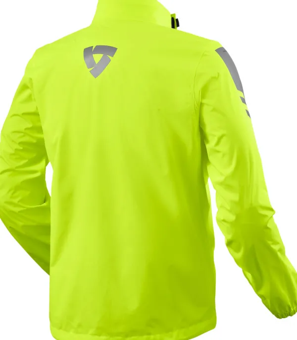 REV'IT Cyclone 4 H2O Rainjacket Neon Yellow> Regenkleding