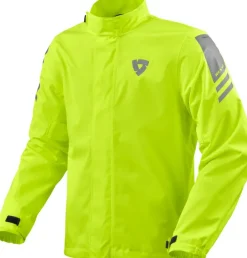 REV'IT Cyclone 4 H2O Rainjacket Neon Yellow> Regenkleding