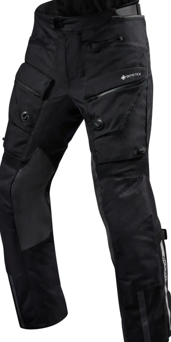 REV'IT Defender 3 GTX Motorbroek Black> Motorbroeken