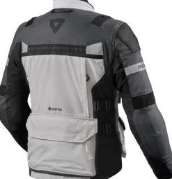 REV'IT Defender 3 GTX Motorjas Silver/Antracite><noscript><img width=