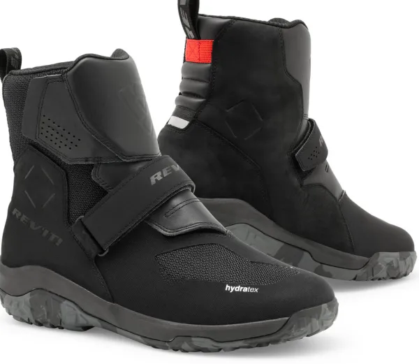REV'IT Dredge H2O Boots Black>Heren Korte Motorlaarzen|Heren Motorlaarzen