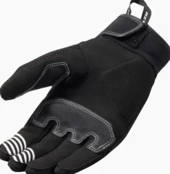 REV'IT Endo Gloves Black/White> Motorhandschoenen