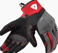 REV'IT Endo Gloves Grey/Red> Motorhandschoenen