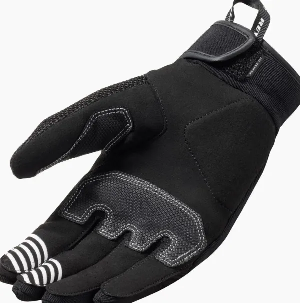 REV'IT Endo Ladies Gloves Black/White> Motorhandschoenen