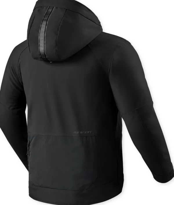 REV'IT Entropy H2O Motorjas Black> Motorjassen