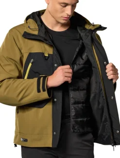 REV'IT Entropy H2O Motorjas Brown/Black><noscript><img width=