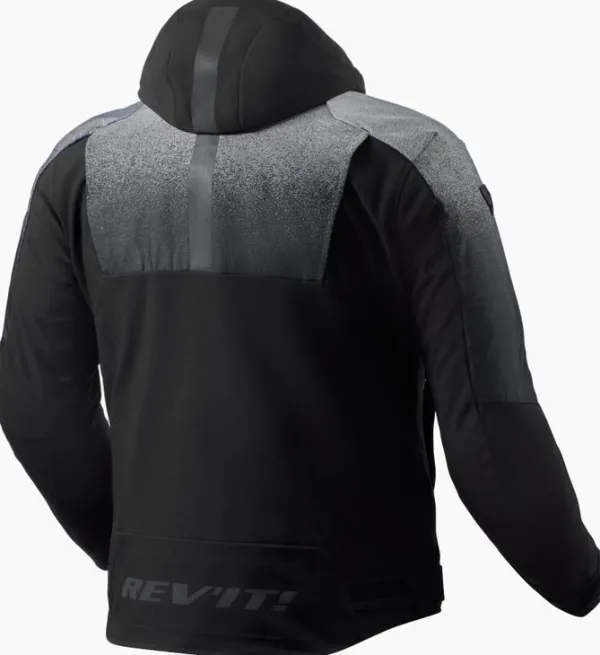 REV'IT Epsilon H2O Motorjas Black/Grey> Motorjassen