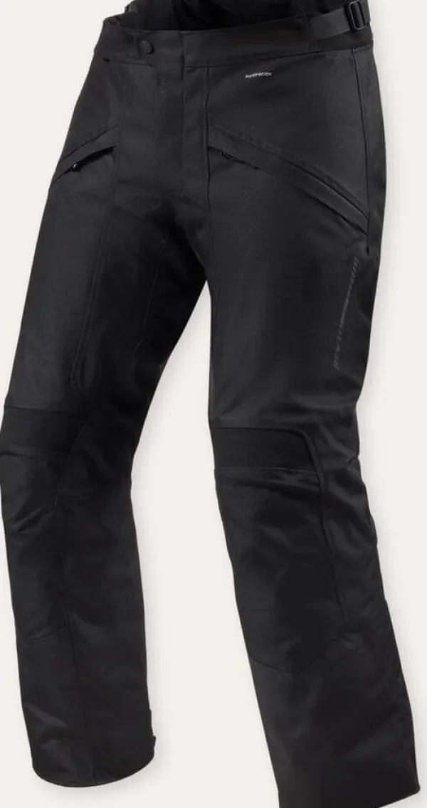 REV'IT Factor 5 H2O Motorbroek Black> Motorbroeken