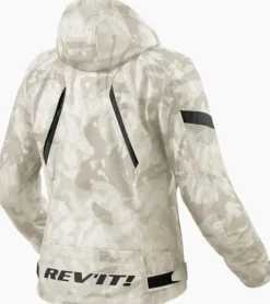 REV'IT Flare 3 H2O Ladies Motorjas Camo Grey/White><noscript><img width=