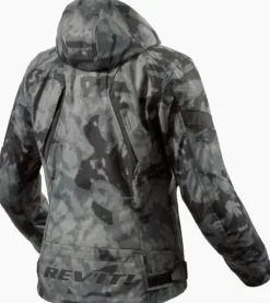 REV'IT Flare 3 H2O Ladies Motorjas Camo Dark Grey> Motorjassen