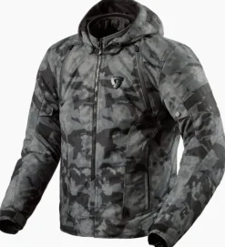 REV'IT Flare 3 H2O Motorjas Camo Dark Grey> Motorjassen