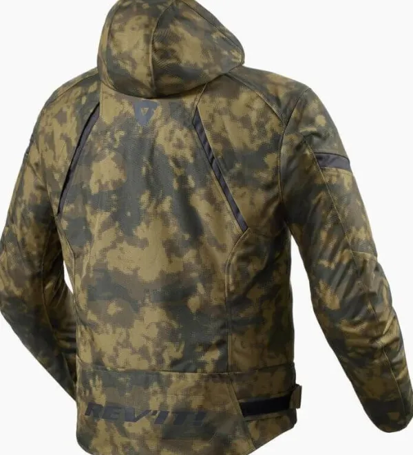 REV'IT Flare 3 H2O Motorjas Camo Dark Green> Motorjassen