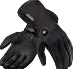 REV'IT Freedom H2O Heated Gloves Black> Motorhandschoenen
