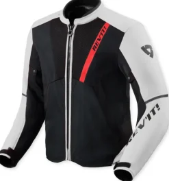 REV'IT GT-R 4 Air Motorjas Black/White><noscript><img width=