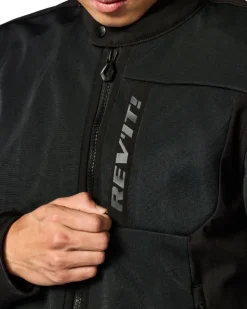 REV'IT Highcrest H2O Motorjas Black><noscript><img width=