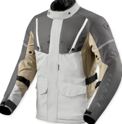 REV'IT Horizon 3 H2O Motorjas Grey/Sand> Motorjassen
