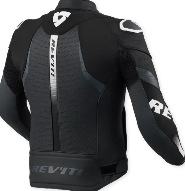 REV'IT Hyperspeed 3 Air Motorjas Black/White> Motorjassen