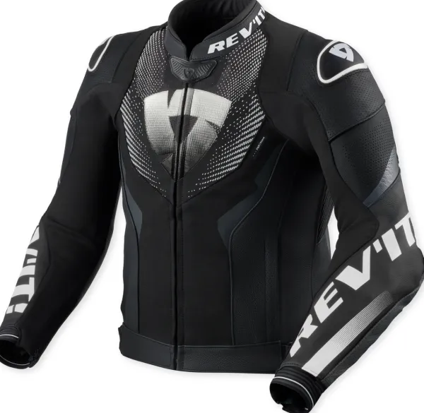 REV'IT Hyperspeed 3 Air Motorjas Black/White> Motorjassen