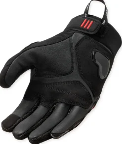 REV'IT Hyperspeed 3 Gloves Black/Neon Red> Motorhandschoenen