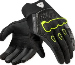 REV'IT Hyperspeed 3 Gloves Black/Neon Yellow> Motorhandschoenen
