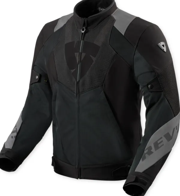 REV'IT Hyperspeed 3 GT Air Motorjas Black/Grey> Motorjassen