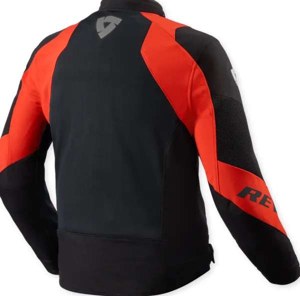 REV'IT Hyperspeed 3 GT Air Motorjas Black/Red> Motorjassen