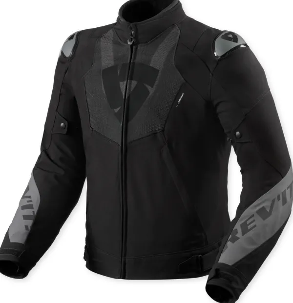 REV'IT Hyperspeed 3 H2O Motorjas Black/Grey> Motorjassen