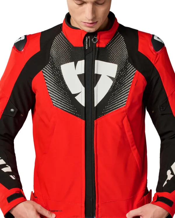 REV'IT Hyperspeed 3 H2O Motorjas Red/Black> Motorjassen