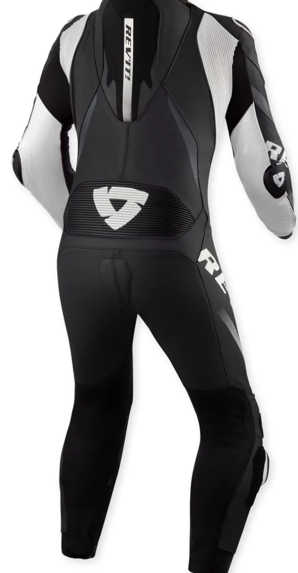 REV'IT Hyperspeed 3 One Piece Black/White> Motorpakken