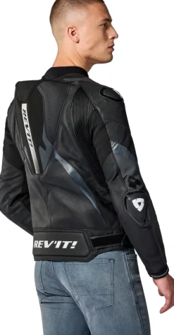REV'IT Hyperspeed 3 Pro Motorjas Black/Anthracite><noscript><img width=