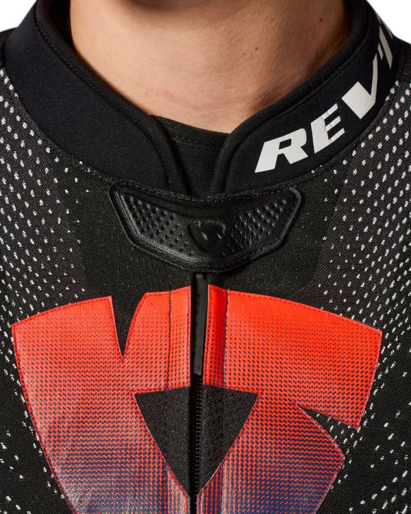 REV'IT Hyperspeed 3 Pro Motorjas Black/Red> Motorjassen