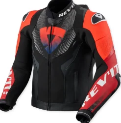 REV'IT Hyperspeed 3 Pro Motorjas Black/Red><noscript><img width=
