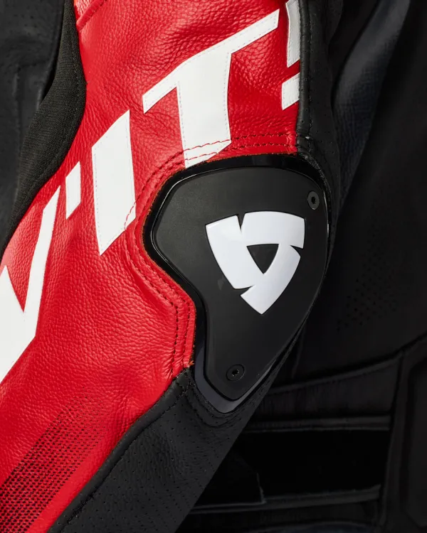 REV'IT Hyperspeed 3 Pro Motorjas Black/Red> Motorjassen
