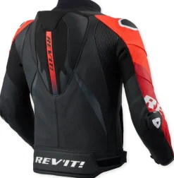 REV'IT Hyperspeed 3 Pro Motorjas Black/Red><noscript><img width=