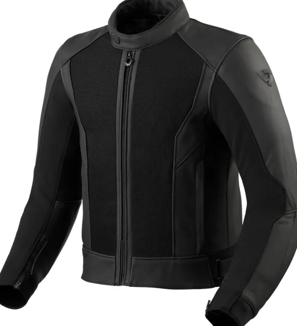 REV'IT Ignition 4 H2O Motorjas Black> Motorjassen