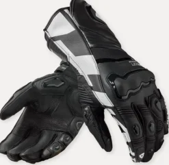 REV'IT Jerez 4 Gloves Black/White> Motorhandschoenen
