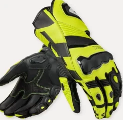 REV'IT Jerez 4 Gloves Neon Yellow/Black> Motorhandschoenen