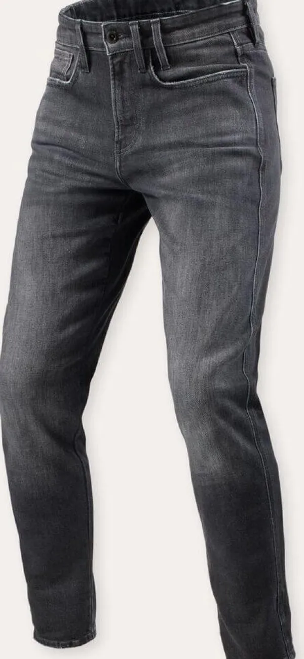 REV'IT Kai Skinny Motorjeans Medium Grey Stone> Motorjeans