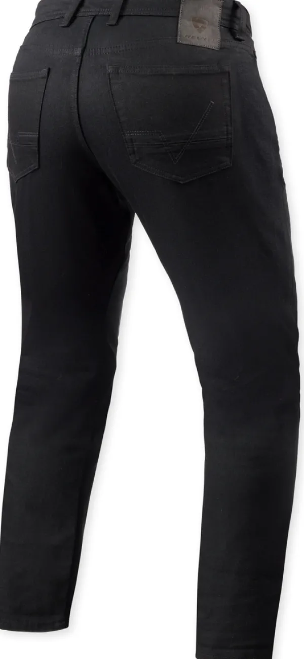 REV'IT Keegan Tapered Motorjeans Black> Motorjeans