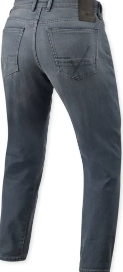 REV'IT Keegan Tapered Motorjeans Medium Grey Used> Motorjeans