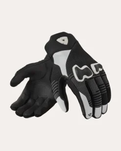 REV'IT Kinetic 2 Gloves Black/White> Motorhandschoenen