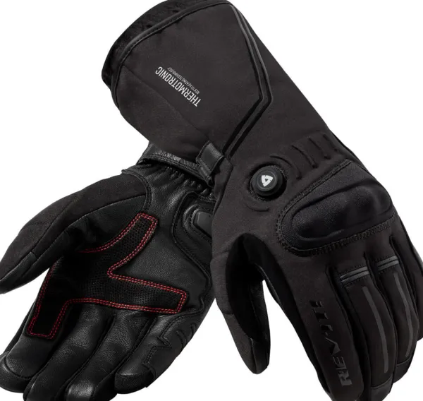 REV'IT Liberty H2O Heated Gloves Black> Motorhandschoenen