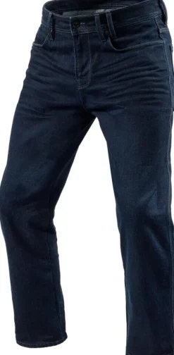 REV'IT Lombard 3 RF Motorjeans Dark Blue Used> Motorjeans